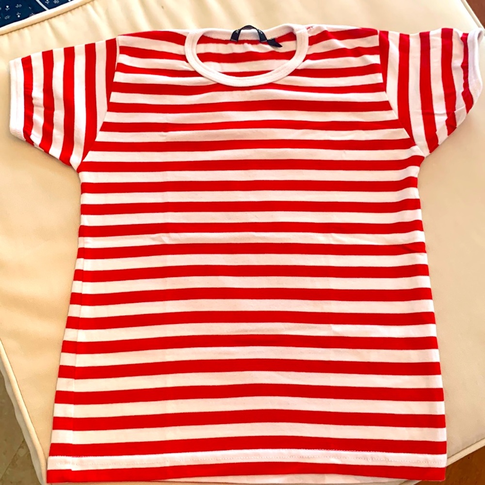 NEW Marimekko simple stripe tee unisex size 4Y (fit is 4-6Y) - have 2
